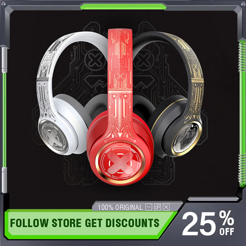 Esports Gaming Bar - Zombies Cat Over-Ear Wireless Bluetooth Dual