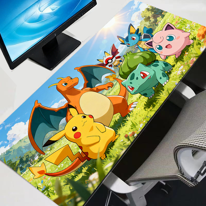 Esports Gaming Pad - Mouse Pad Gamers Pokemon Pikachu XXL