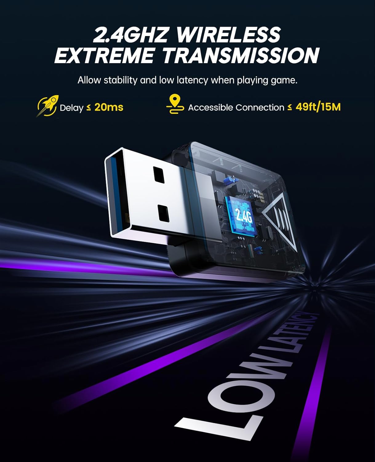 2.4GHz Wireless Gaming Headset - Gaming Headset 7.1 ulasan dan harga