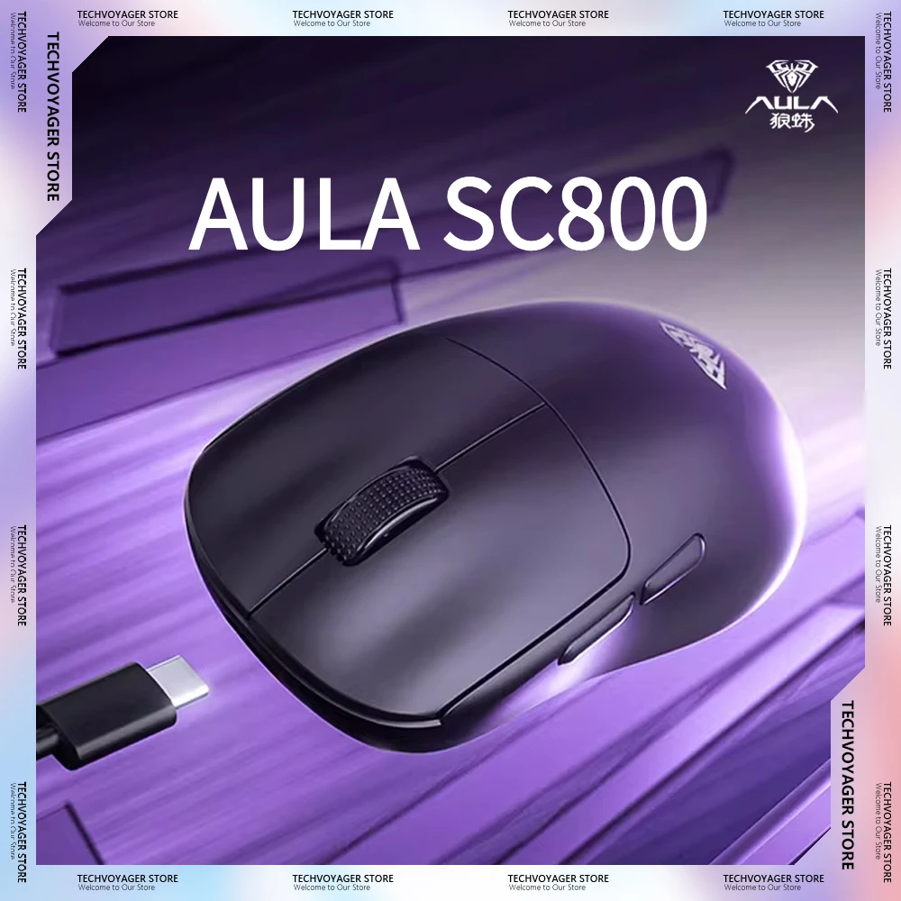 AULA SC800 Gaming Mouse Paw339 - Esports Gaming ulasan dan harga