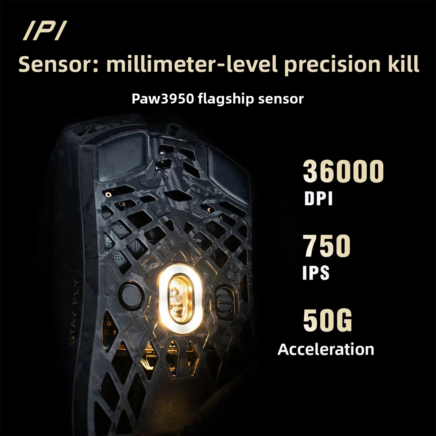 IPI STAY FLY Dual 8K PAW3950 M - Esports Gaming ulasan dan harga