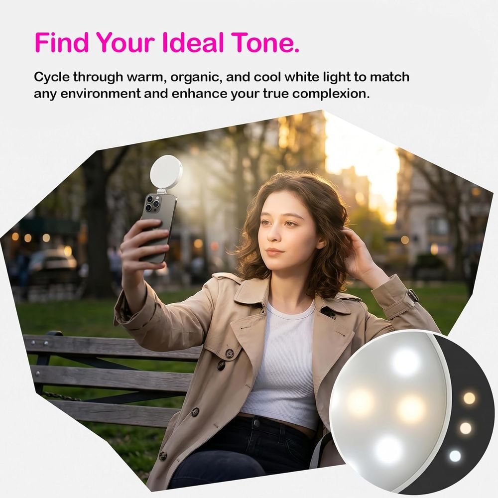 Rechargeable LED Ring Light wi - Webcam Ring Light ulasan dan harga