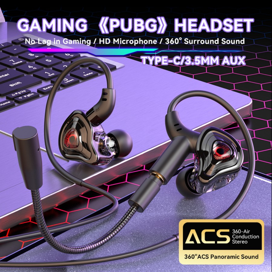 Esports Gaming Headset 360° Su - Esports Gaming Bar ulasan dan harga