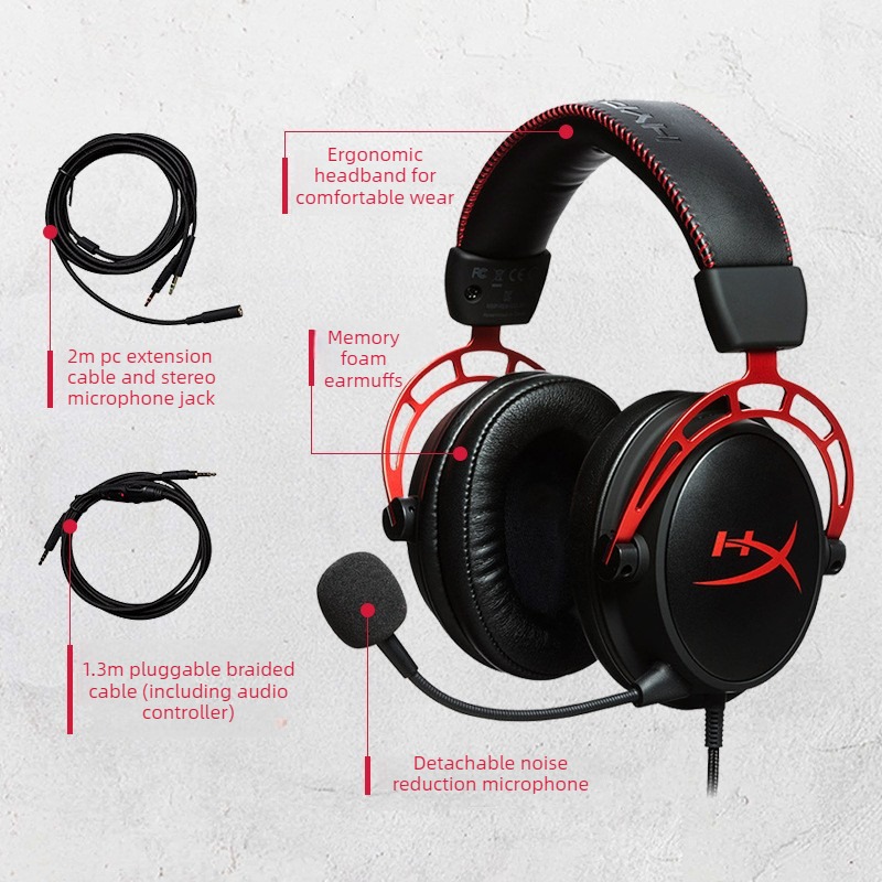 HyperX Cloud Alpha wired profe - Esports Gaming Bar ulasan dan harga