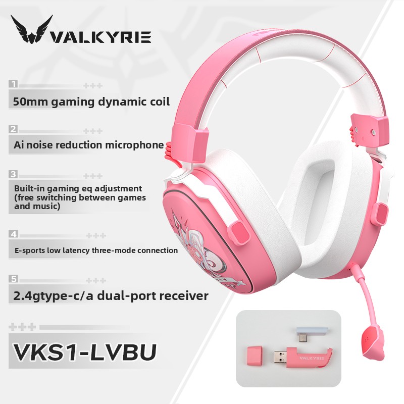 VALKYRIE VKS1 Gaming Headphone - Esports Gaming Bar ulasan dan harga