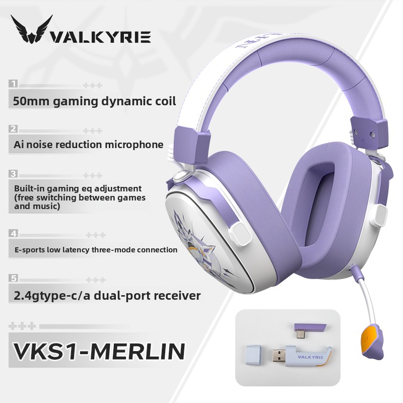 VALKYRIE VKS1 Gaming Headphone - Esports Gaming Bar ulasan dan harga