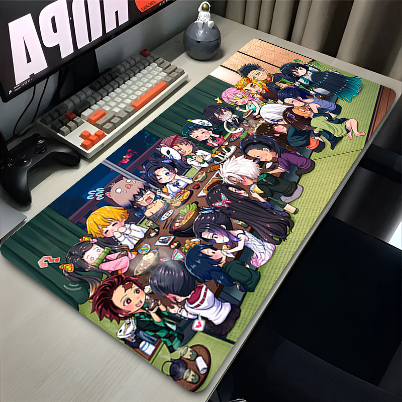 Mousepad Anime D-demon Slayer  - Esports Gaming Pad ulasan dan harga