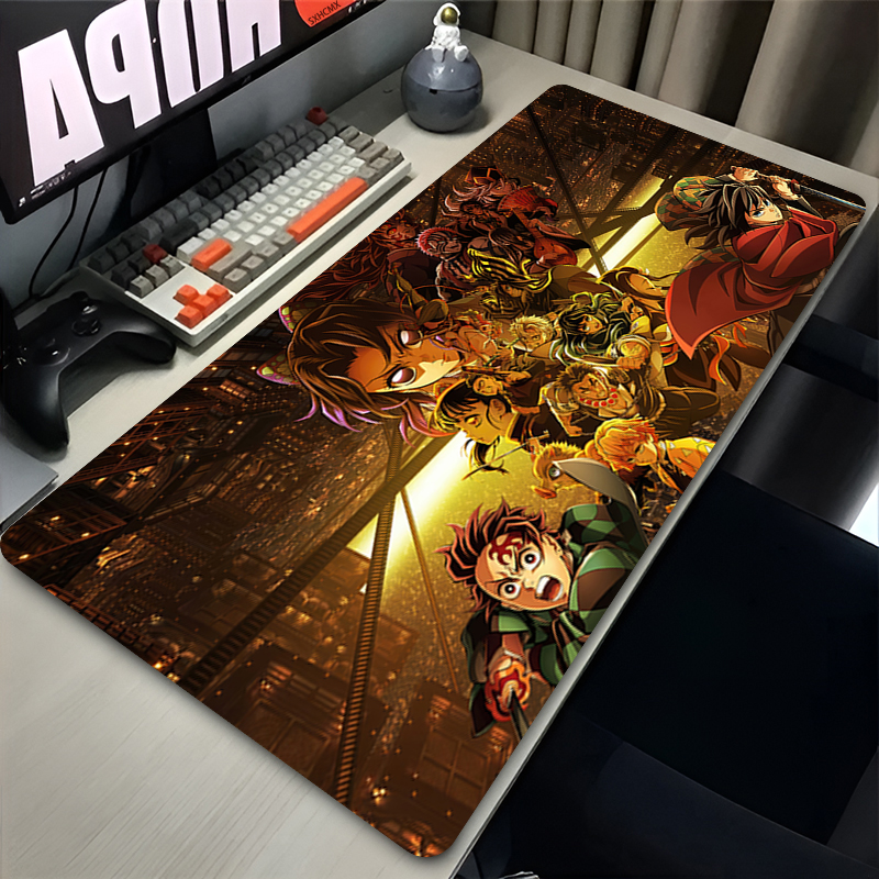 Mousepad Anime D-demon Slayer  - Esports Gaming Pad ulasan dan harga