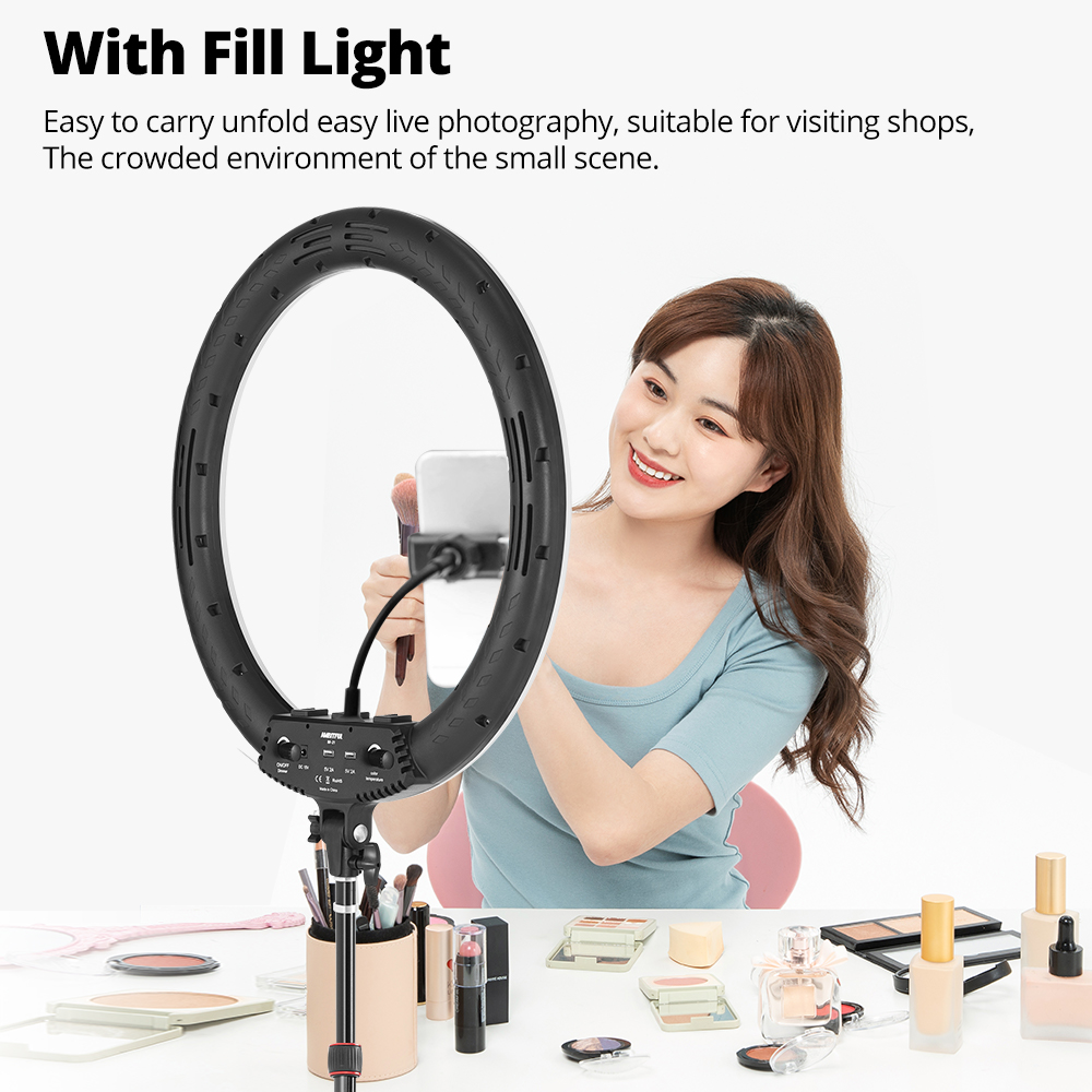 Ambitful GM220 Photographic Li - Webcam Ring Light ulasan dan harga