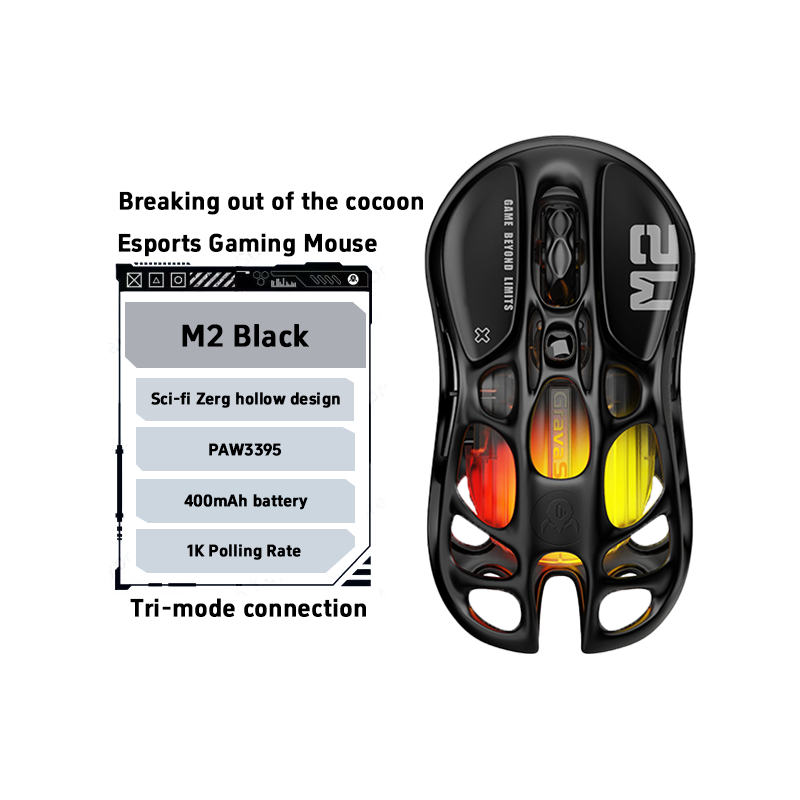 GravaStar M1 M2 Gaming Mouse M - Esports Gaming ulasan dan harga
