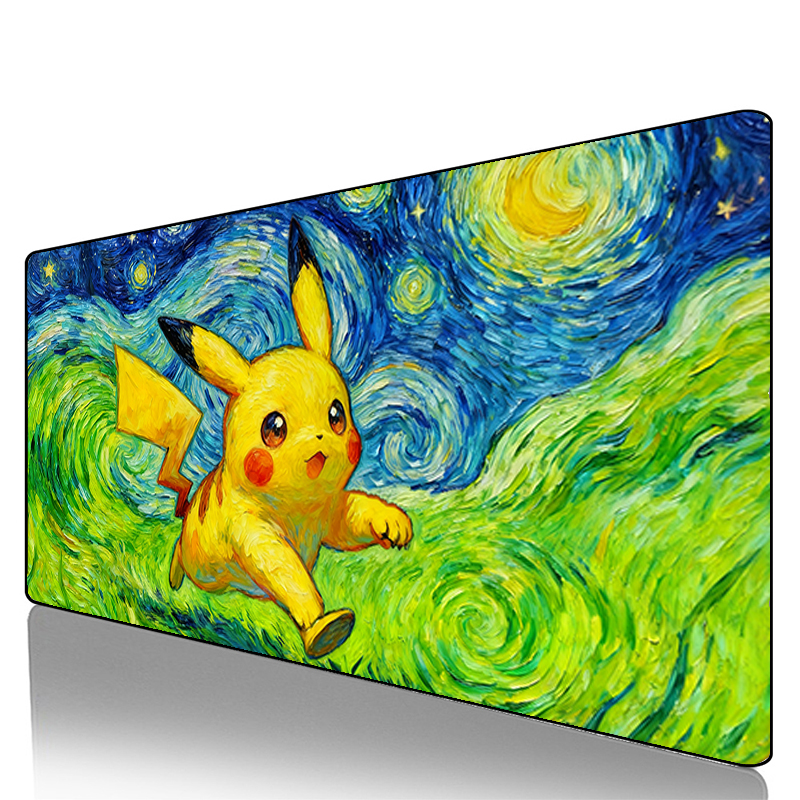 Mouse Pad Pokemon Pikachu Geng - Esports Gaming Pad ulasan dan harga