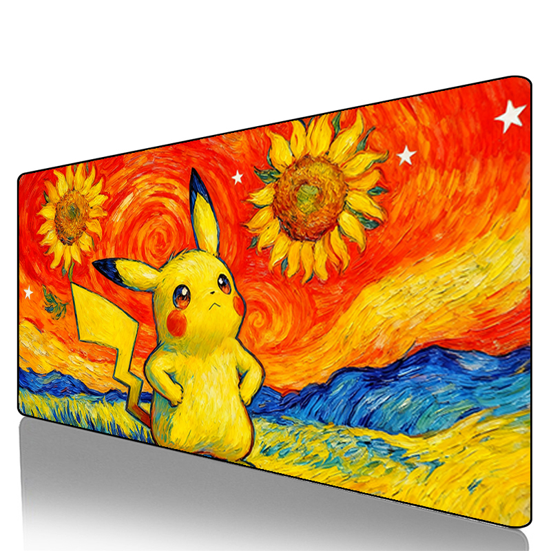 Mouse Pad Pokemon Pikachu Geng - Esports Gaming Pad ulasan dan harga