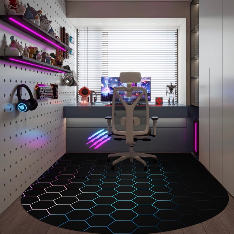 E-Sports Floor Mat Anti Slip S - Esports Gaming Chair ulasan dan harga