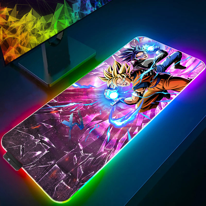 LED Mouse pad Dragon Ball Comp - Esports Gaming Pad ulasan dan harga