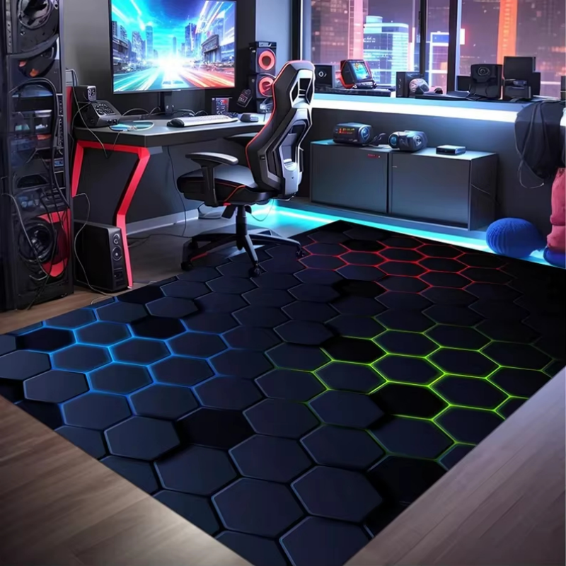 VIKAMA 3D Neon Gaming Room Car - Esports Gaming Chair ulasan dan harga