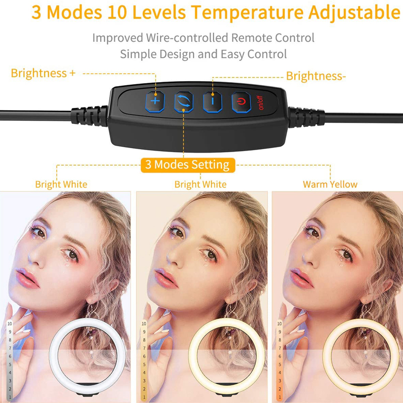 LED Selfie Ring Lighting Photo - Webcam Ring Light ulasan dan harga