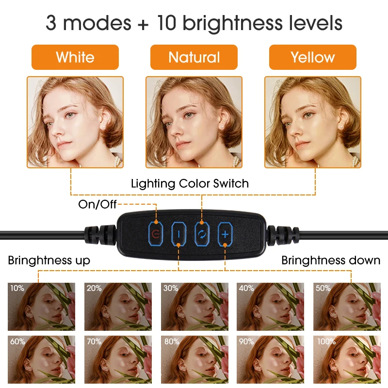 10 inch LED Selfie Ring Light  - Webcam Ring Light ulasan dan harga