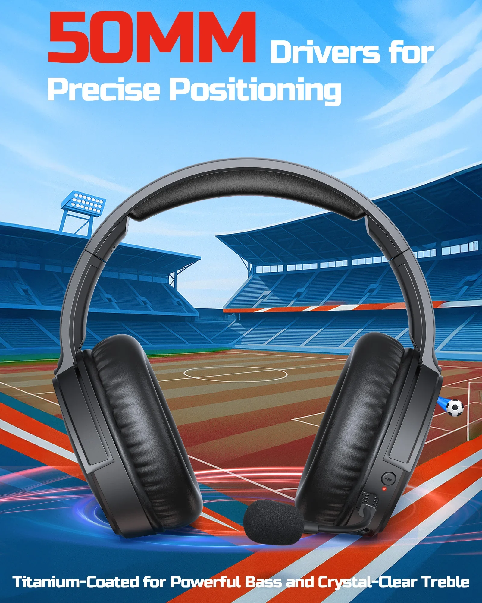 BINNUNE BW02 Wireless Gaming H - Gaming Headset 7.1 ulasan dan harga