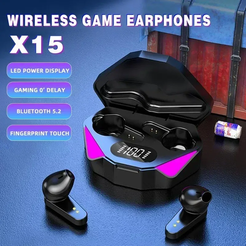 New TWS Bluetooth Earphones Wi - Esports Gaming Bar ulasan dan harga