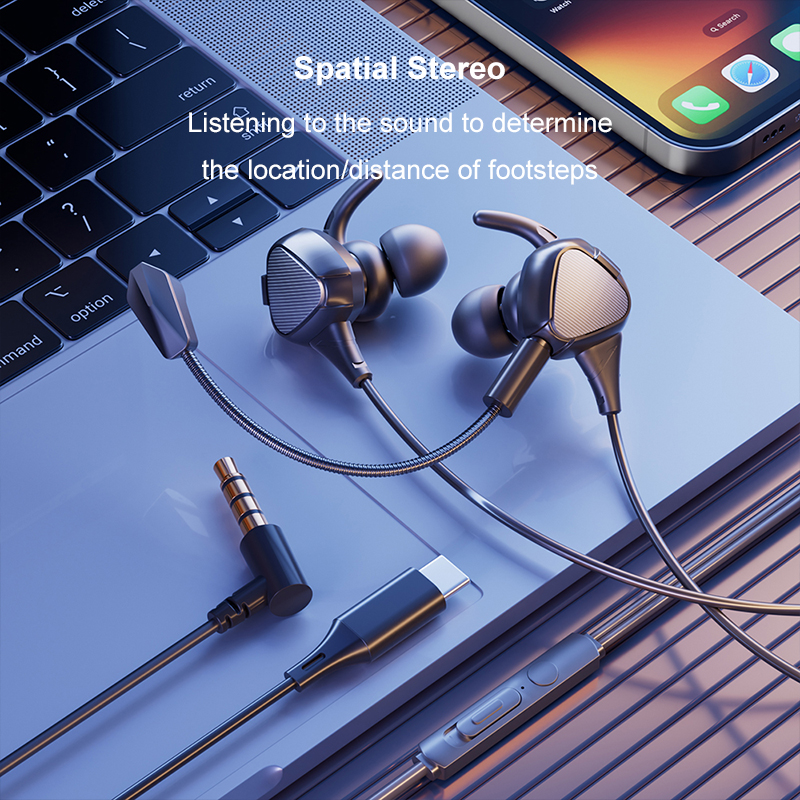 In Ear Gaming Earphones With M - Esports Gaming Bar ulasan dan harga